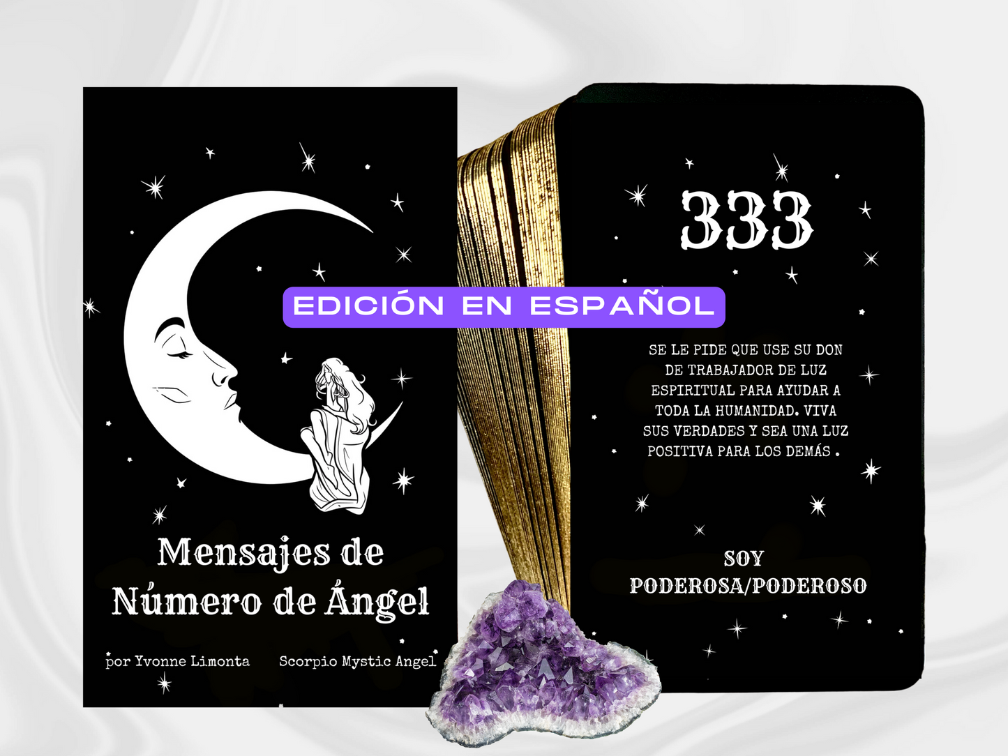 cartas de tarot en español, números angelicales, scorpio mystic angel, angel numbers deck